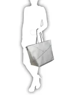 Luna Large shopper bag Calvin Klein silver