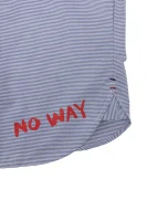 Koszula Slogan Text Tommy Hilfiger błękitny