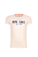 T-shirt HOLLY | Regular Fit Pepe Jeans London pudrowy róż