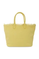 Shopper bag Twinset U&B yellow