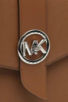 Leather satchel bag GREENWICH Michael Kors brown