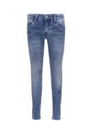 Jeansy Swirl | Slim Fit Pepe Jeans London niebieski