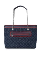 Shopper Bag Love Moschino navy blue