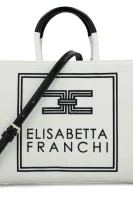 Torebka na ramię Elisabetta Franchi biały