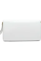 шкіряна сумка-месенджер Dolce & Gabbana білий