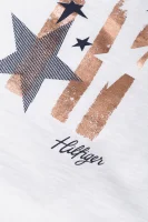 T-shirt BRIGHT STARS TEE Tommy Hilfiger white