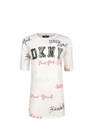 Sukienka + halka DKNY Kids biały