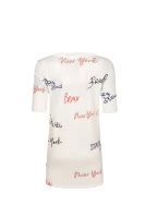 Sukienka + halka DKNY Kids biały