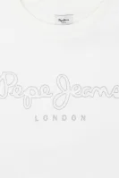 Худі ROSE | Regular Fit Pepe Jeans London білий
