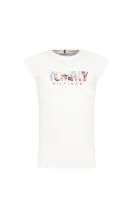 футболка | regular fit Tommy Hilfiger білий
