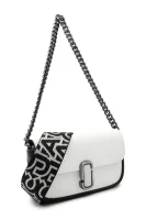 Skórzana torebka na ramię THE BI-COLOR J MARC MINI Marc Jacobs biały