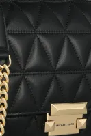 Leather messenger bag Sloan Michael Kors black