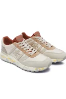 Sneakers LANDER | with addition of leather Premiata beige