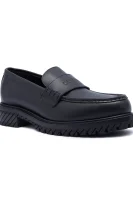 Leather loafers OFF-WHITE black
