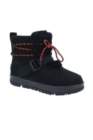 Leather snowboots HIKER UGG black