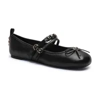 フラットシューズ PINKO GIOIA 03 - BALLERINA LAMINATED NAPPA \nPLATINUM Pinko Gioia 03 - Ballerina - Silver - Women | SD0295P049Z22Z22