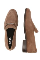 Leather loafers Colby BOSS BLACK brown