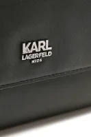 сумка-месенджер Karl Lagerfeld Kids чорний