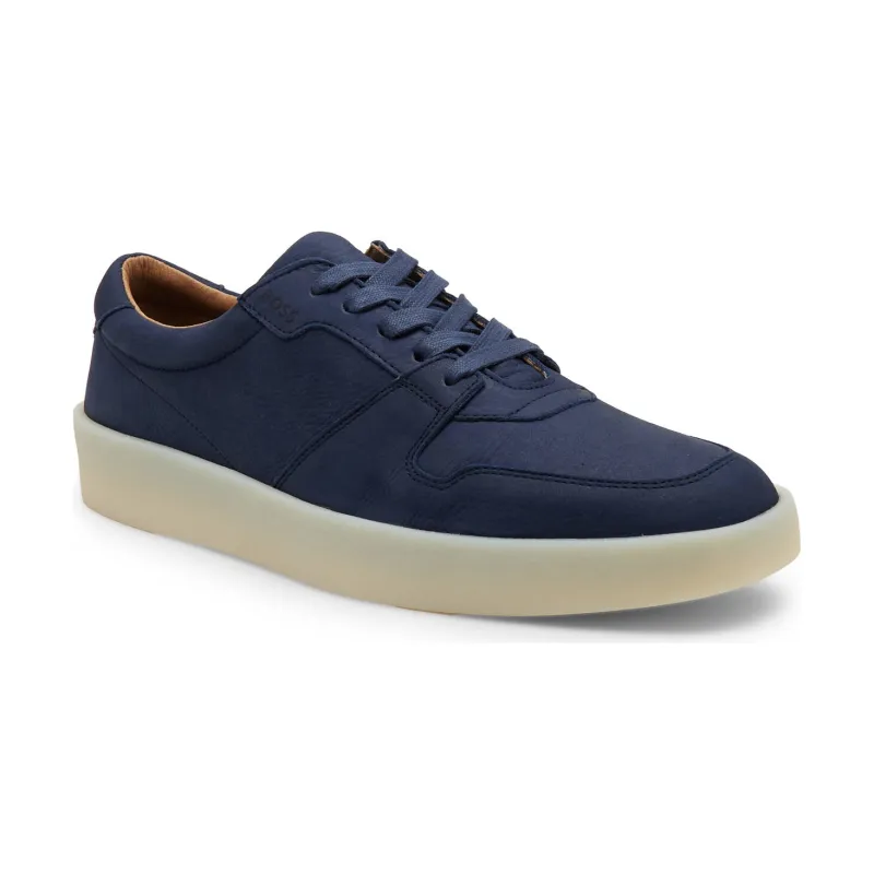 BOSS BLACK Skórzane sneakersy Clay
