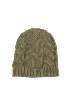 Wool cap Fosea BOSS ORANGE khaki