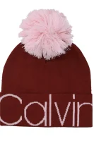 Cap | with addition of wool Calvin Klein claret