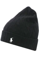 Wool cap | with addition of cashmere POLO RALPH LAUREN black