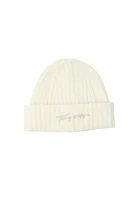 Cap | with addition of wool Tommy Hilfiger cream