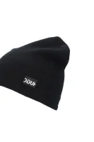 Kaszmirowa czapka Women-X 730 HUGO czarny