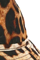 двосторонній капелюх Moschino коричневий