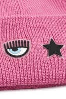 Cap | with addition of wool Chiara Ferragni pink