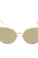 Okulary przeciwsłoneczne MaxMara złoty