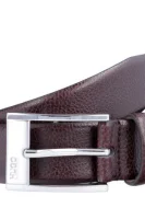 Leather belt C-Ellot HUGO brown
