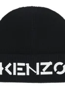 бавовняна шапка Kenzo чорний