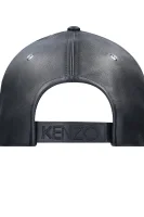 Leather baseball cap Kenzo black