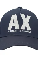 Bejsbolówka Armani Exchange granatowy
