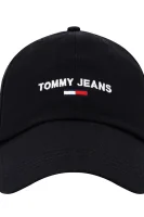 Bejsbolówka Tommy Jeans czarny