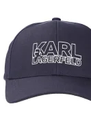 Bejsbolówka Karl Lagerfeld granatowy