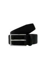 Leather belt Carmello BOSS BLACK black