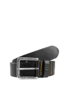 Leather belt jeek BOSS ORANGE black