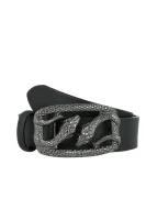 Leather belt Just Cavalli black