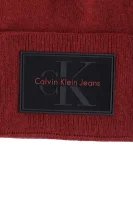Czapka J Re-issue Calvin Klein bordowy