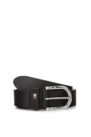 Leather belt New Danny Tommy Hilfiger black