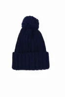 Cap BUET | with addition of wool Vilebrequin navy blue