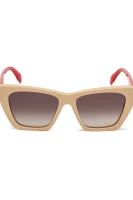 сонцезахисні окуляри Alexander McQueen пудрово-рожевий