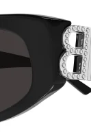 Okulary przeciwsłoneczne BB0095S Balenciaga czarny