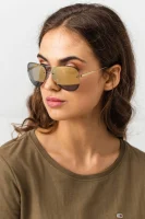 Okulary przeciwsłoneczne La Jolla Michael Kors złoty
