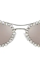 Okulary przeciwsłoneczne METAL Swarovski srebrny