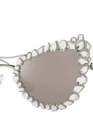 Sunglasses METAL Swarovski silver
