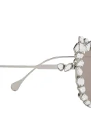 Sunglasses METAL Swarovski silver