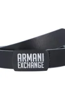 Pasek Armani Exchange czarny